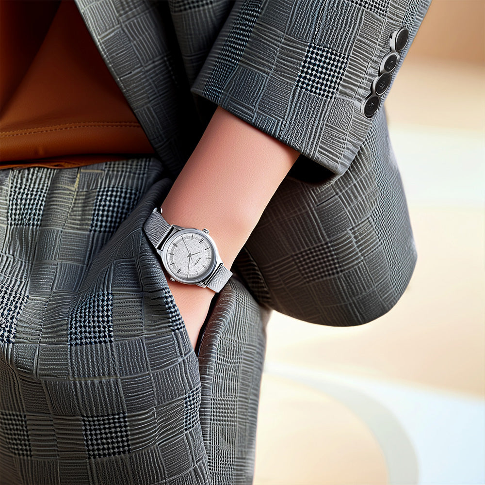 Đồng hồ nam TITAN N/A 1825SM09 dây thép không gỉ - Thép