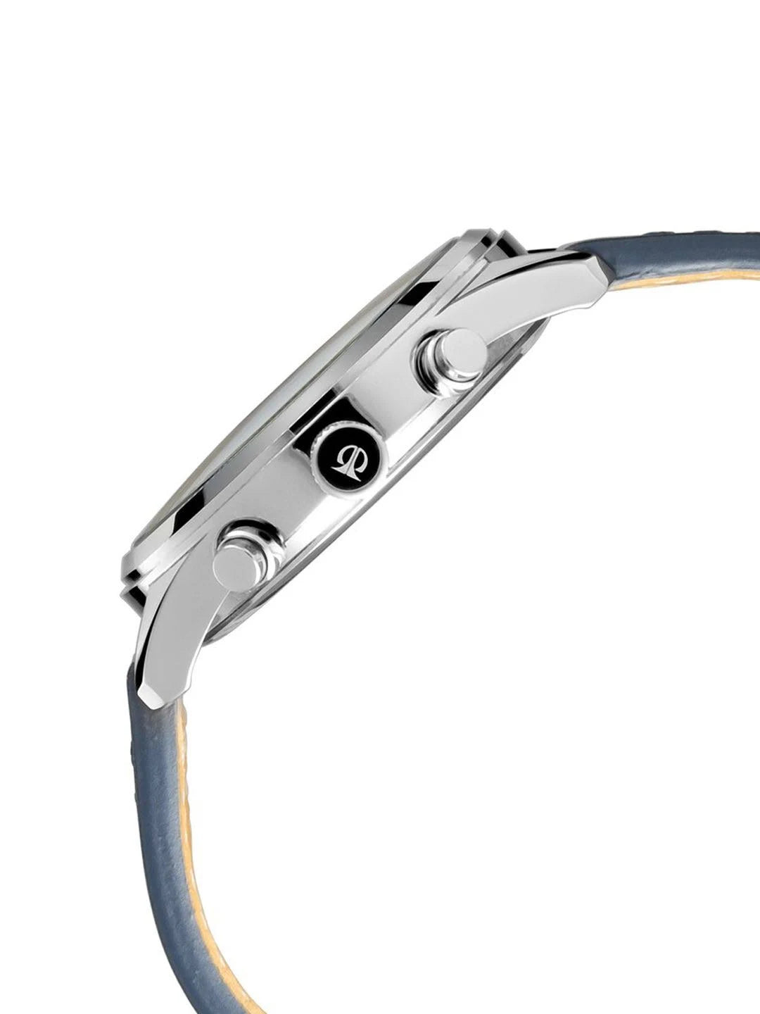 Đồng hồ Nam TITAN dây da NEO IV màu Xanh 42 mm - 1805SL02
