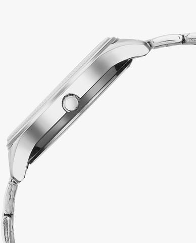 Titan Karishma Black Dial Silver Stainless Steel Strap Analog Watch For Men