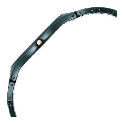 Đồng hồ Nam TITAN Edge Ceramic mặt màu xanh - 1696QC09