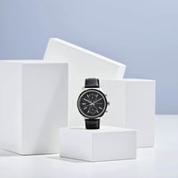 Đồng hồ Nam TITAN dây da Neo 2 Gents mặt Xanh 48 mm - 1733KL01