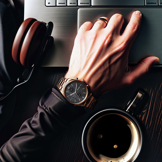 Đồng hồ Nam TITAN dây thép không gỉ Neo Splash 2.0 mặt màu Đen 42 mm - 1805KM08