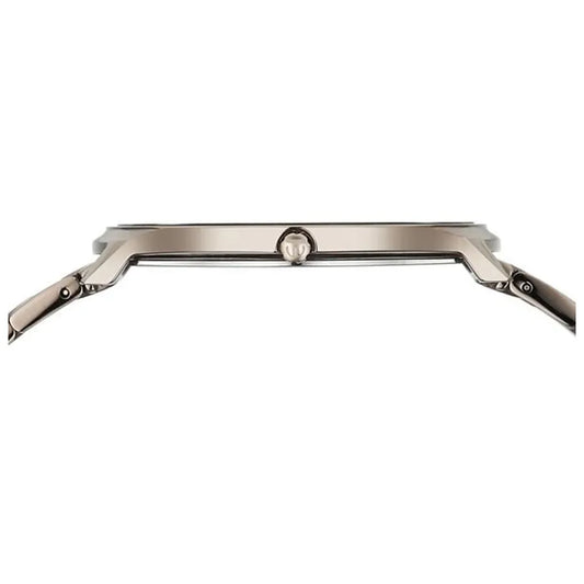 Đồng hồ Nam TITAN dây thép không gỉ Edge Baseline mặt Đen 38 mm - 1843QM02