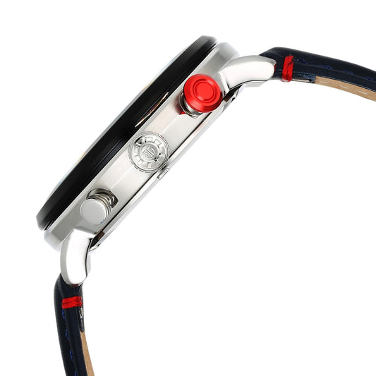 Titan Men Race Craft Stainless Steel Round Shape Watches(1857KL02)