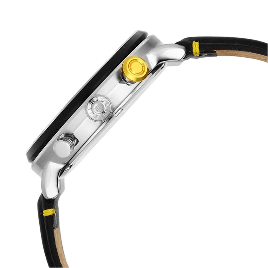 Titan Men Race Craft Stainless Steel Round Shape Watches(1857KL03)