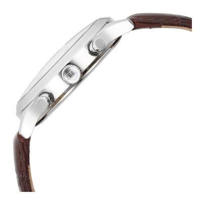 Đồng hồ Nam TITAN Null dây da mặt màu bạc - 1874SL03