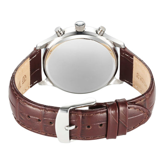 Đồng hồ Nam TITAN Null dây da mặt màu bạc - 1874SL03