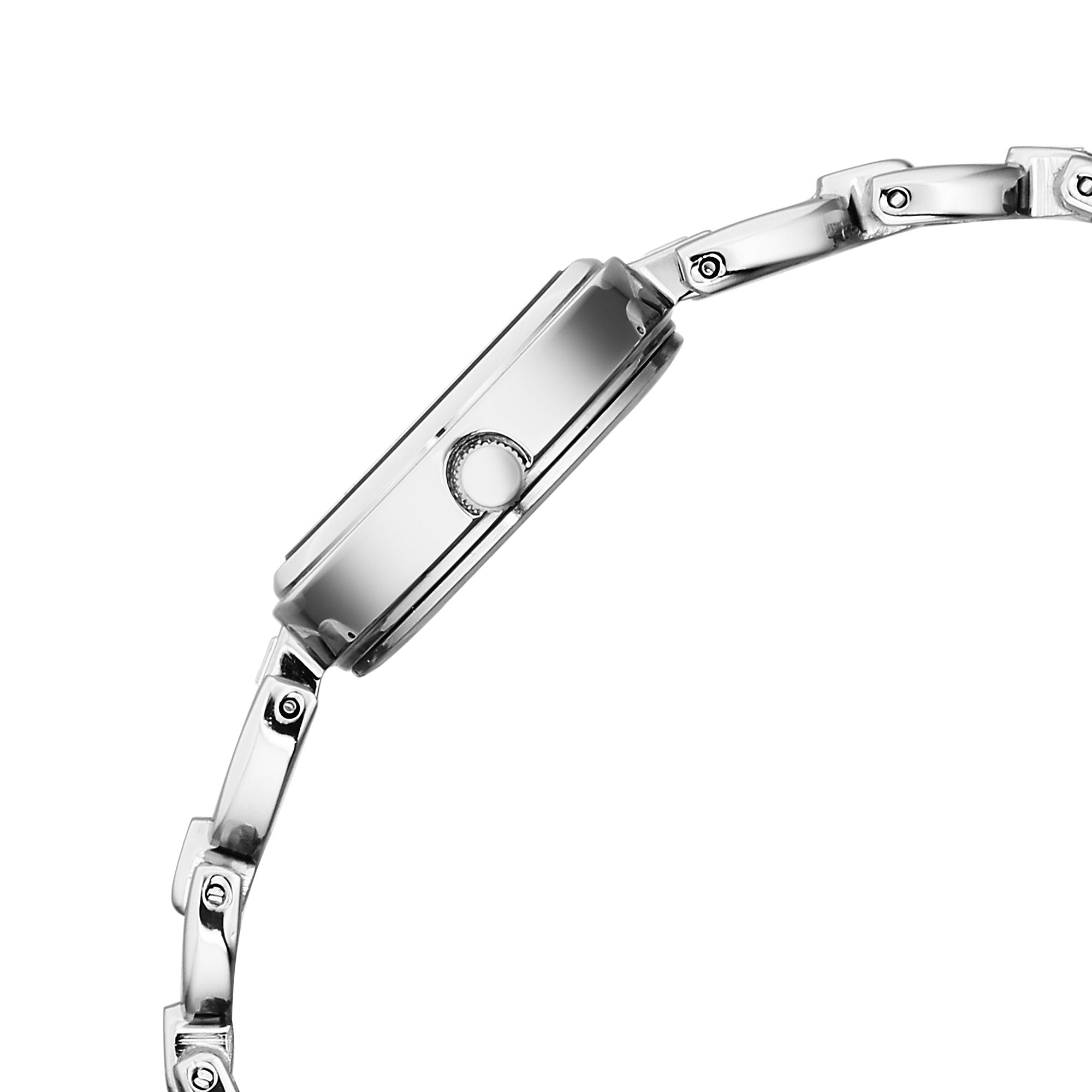 Titan Silver Dial Metal Strap Analog Watch for Women 2601SM01