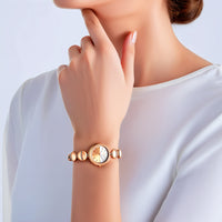 Titan Raga Delight Silver Dial Women Watch With Metal Strap