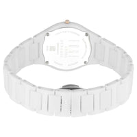 Titan Edge Ceramic White Dial Analog Ceramic Strap watch for Women