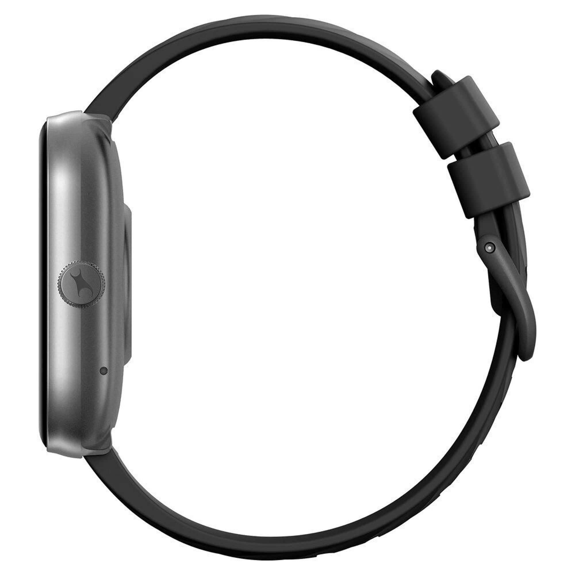 Fastrack Kruz+ 1.91 Inch Super HD Display Smart Watch for Unisex With Black Silicone Strap