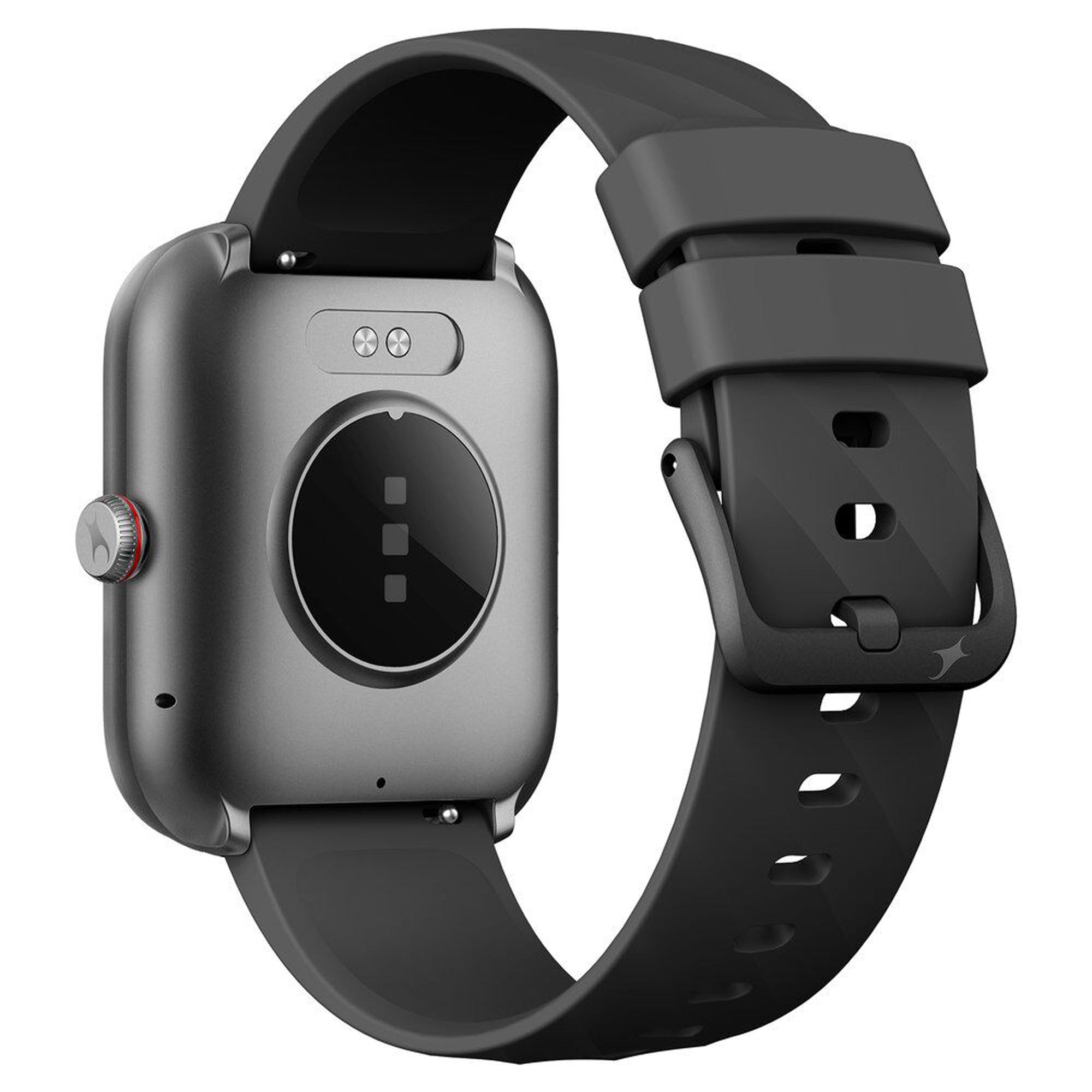 Fastrack Kruz+ 1.91 Inch Super HD Display Smart Watch for Unisex With Black Silicone Strap