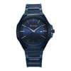 Titan Classique Slim Quartz Analog with Date Blue Dial Stainless Steel Strap Watch for Men