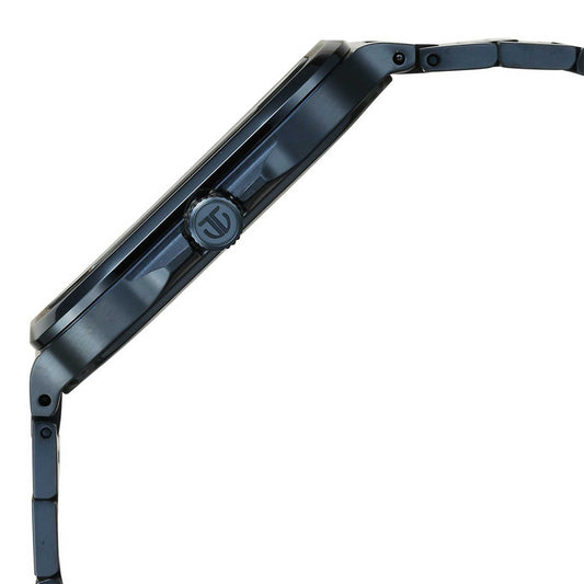 Đồng hồ Nam TITAN dây thép không gỉ Classique Slim Square mặt màu Đen 41mm - 90176QM01