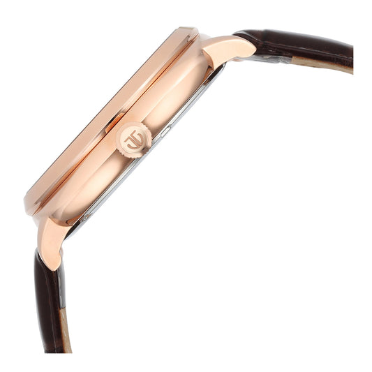 Titan Classique Suave Strap Material Leather Dial Colour Brown 90189WL01