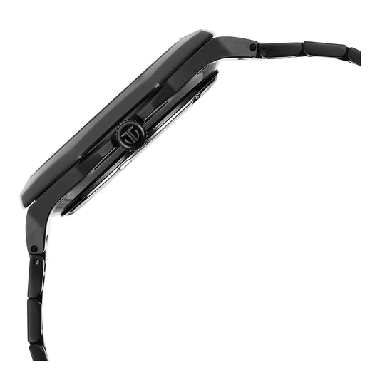 Đồng hồ Nam TITAN Null dây thép không gỉ mặt màu đen - 90198NM01