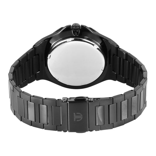 Đồng hồ Nam TITAN Null dây thép không gỉ mặt màu đen - 90198NM01