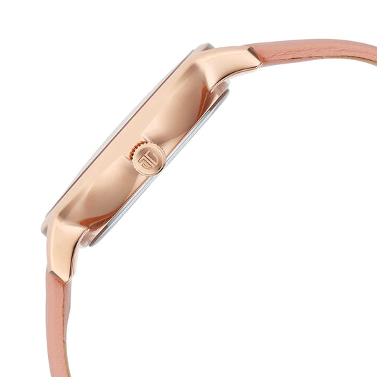 Đồng hồ Nữ TITAN dây da - Slimline Ladies-Ph2 mặt xà cừ 34.00 mm - 95143WL01