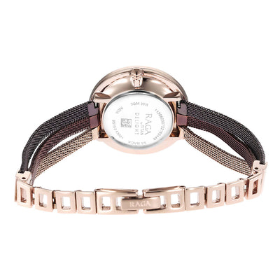 Titan Raga Delight Rose Gold Dial Women Watch With Stainless Steel Strap