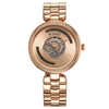 Đồng hồ Nữ TITAN Titan Purple Abstract Quartz Analog Rose Gold Stainless Steel Strap for Women dây thép không gỉ mặt màu vàng - 95229WM01
