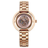 Đồng hồ Nữ TITAN Titan Purple Abstract Quartz Analog Rose Gold Stainless Steel Strap for Women dây thép không gỉ mặt màu vàng hồng - 95231WM01