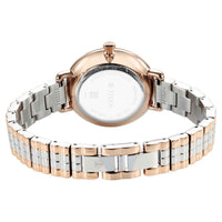 Đồng hồ Nữ TITAN Titan Aura Quartz Analog Silver Dial Stainless Steel Strap Watch for Women dây thép không gỉ mặt màu bạc - 95244KM01