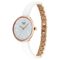 Đồng hồ Nữ TITAN Titan Raga Memoirs Quartz Analog Mother Of Pearl Dial With White Ceramic Strap Watch For Women dây Ceramic mặt màu xà cừ - 95253KD01