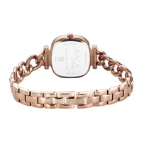 Đồng hồ Nữ TITAN RAGA dây thép không gỉ mặt màu vàng hồng - 95302WM01