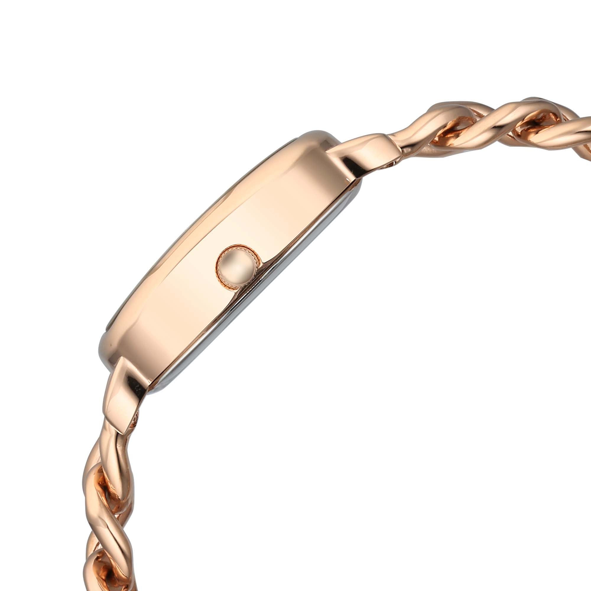 Titan Raga Showstopper 2.0 Strap Material Stainless Steel Dial Colour Rose Gold 95309WM01