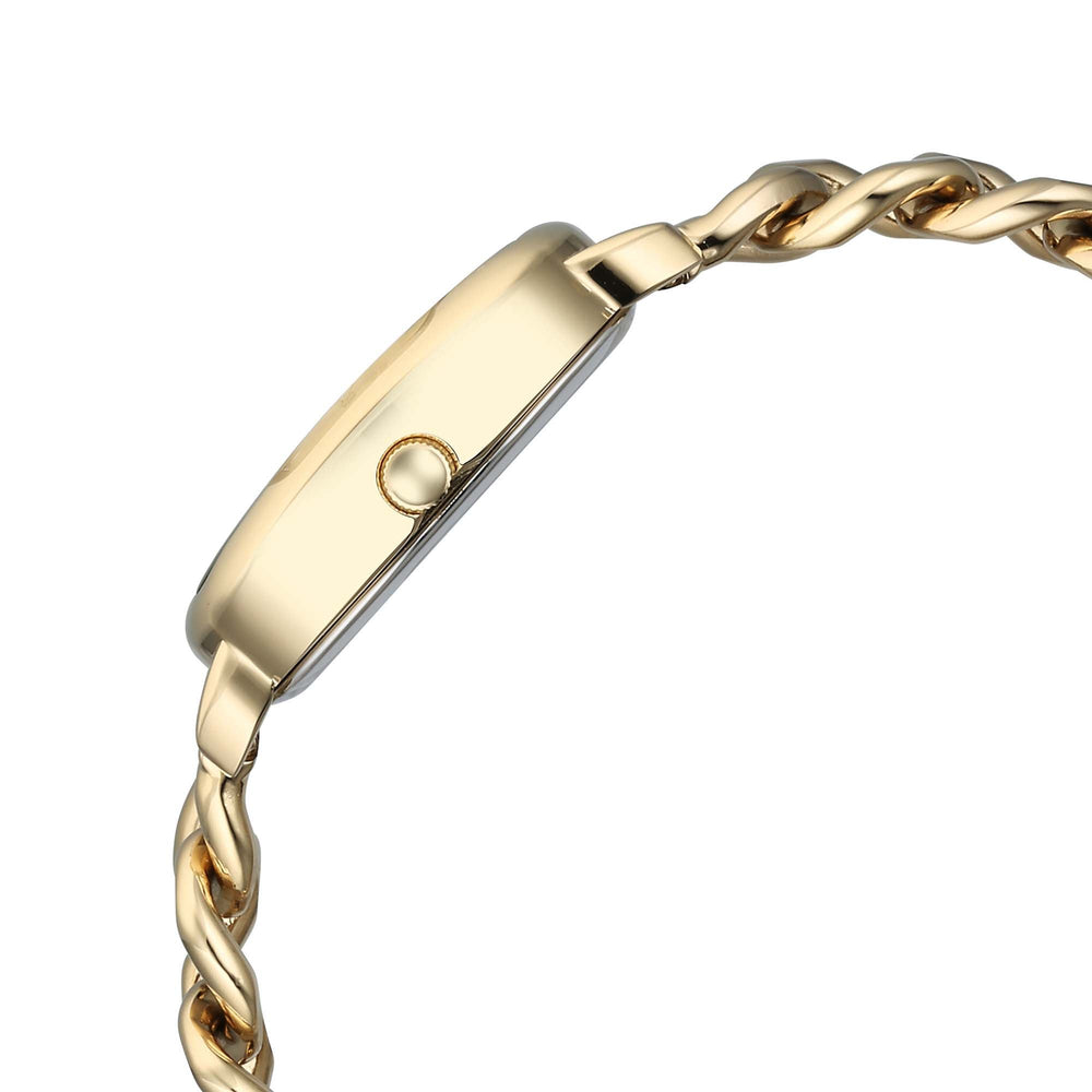 Titan Raga Showstopper 2.0 Strap Material Stainless Steel Dial Colour Gold 95309YM01