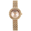 Titan Raga Showstopper Quartz Analog Rose Gold Dial Metal Strap Watch For Women 95350WM01